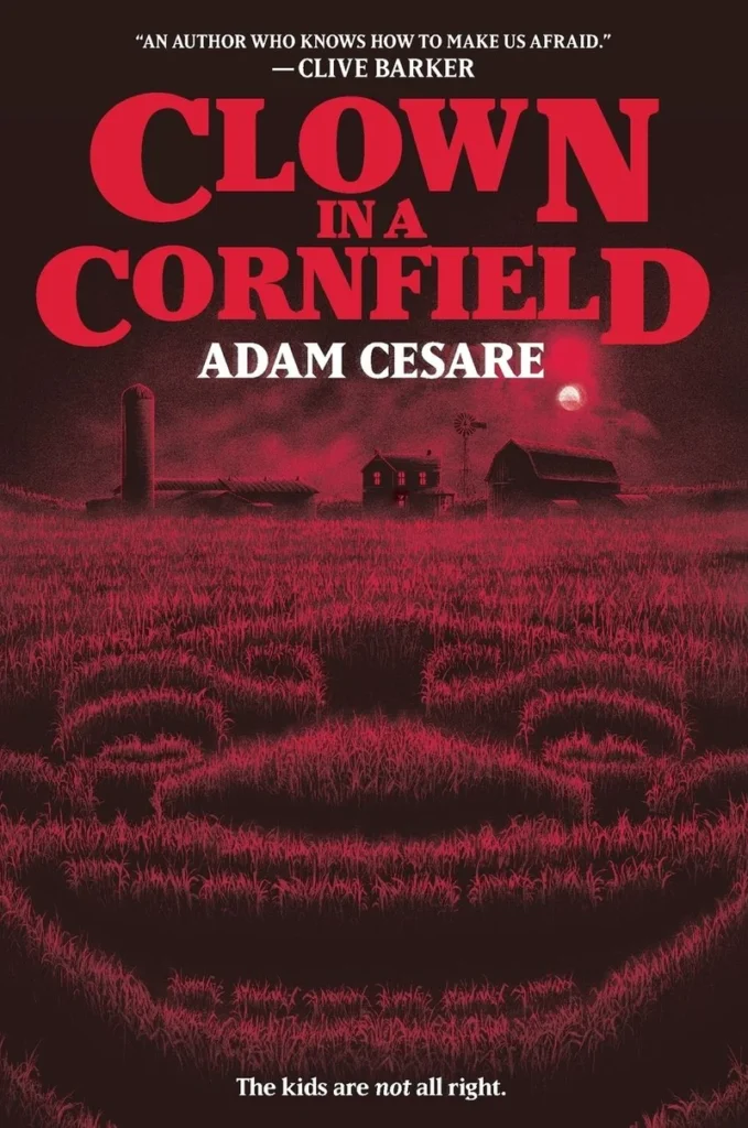 Clown in a Cornfield